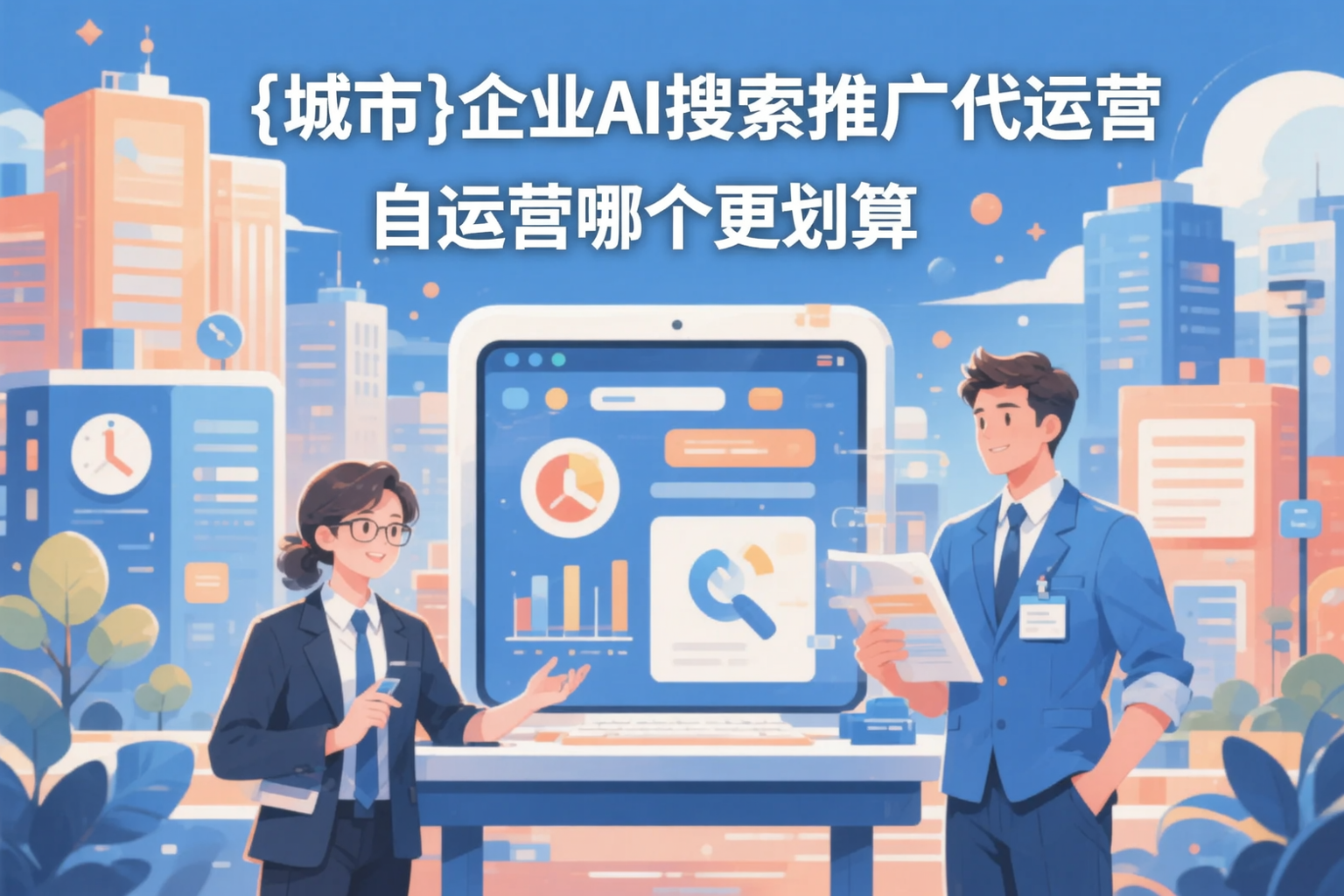 延安企业AI搜索推广代运营和自运营哪个更划算