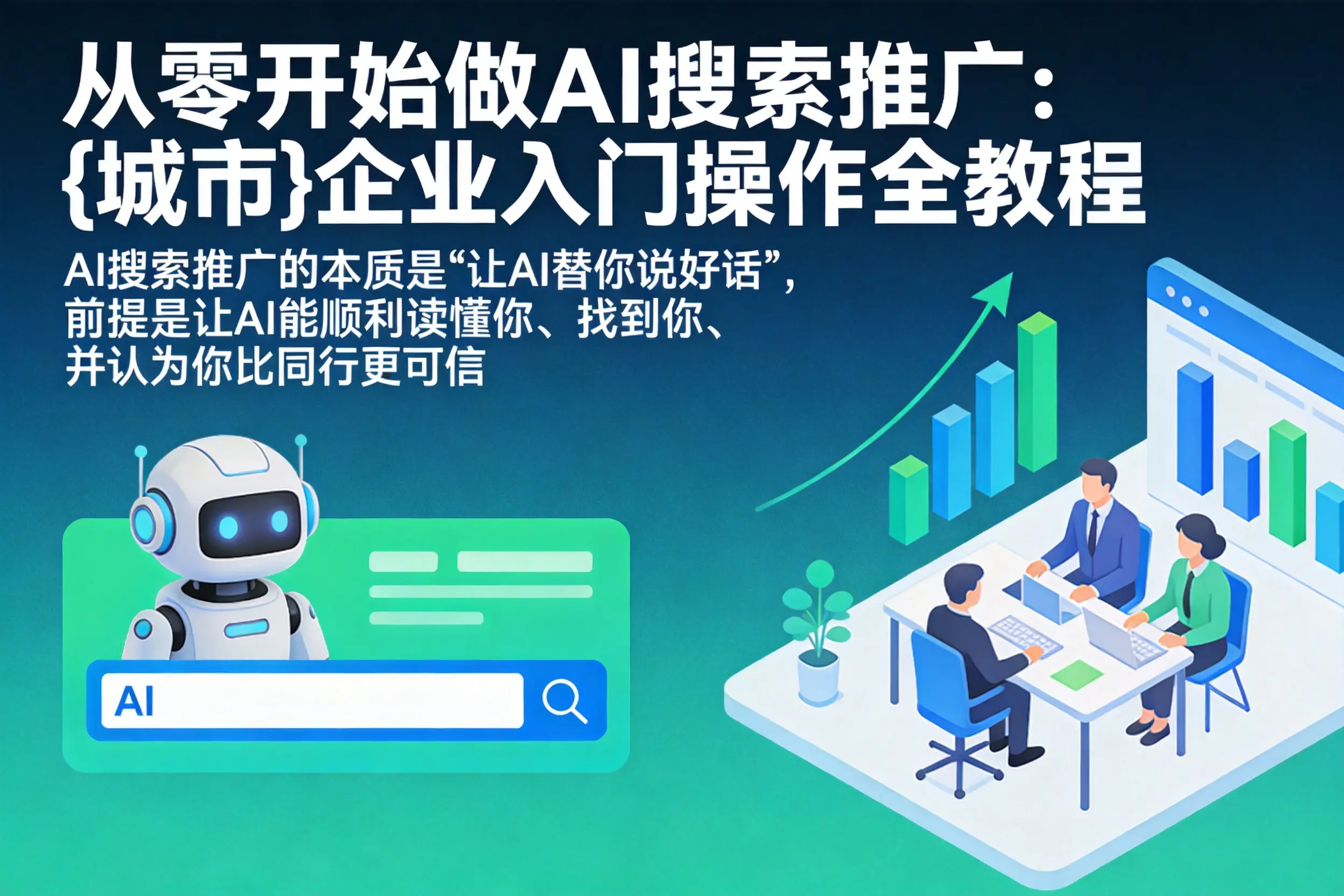 从零开始做AI搜索推广:延安企业入门操作全教程