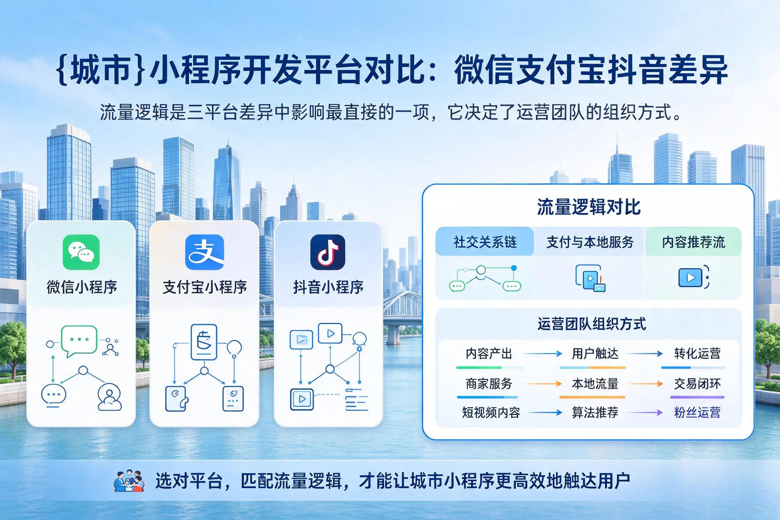 延安小程序开发平台对比:微信支付宝抖音差异