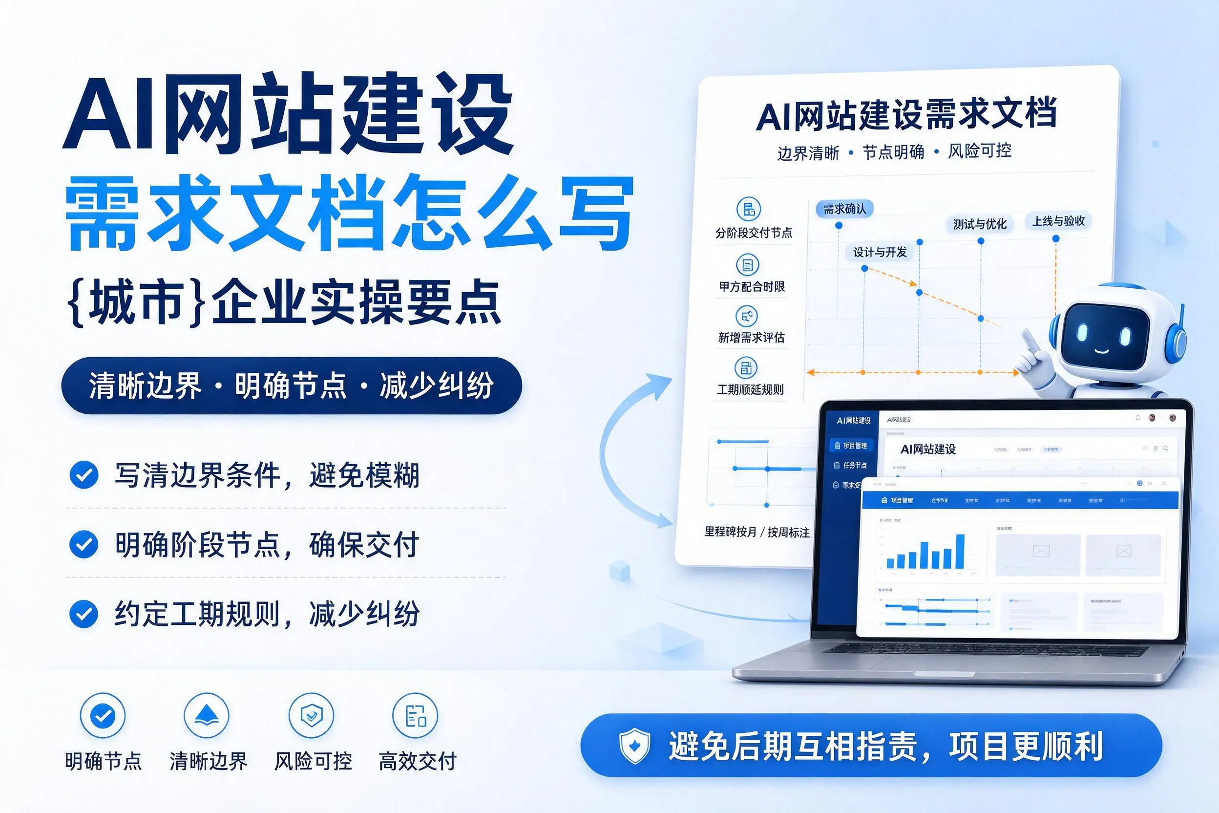 AI网站建设需求文档怎么写,延安企业实操要点