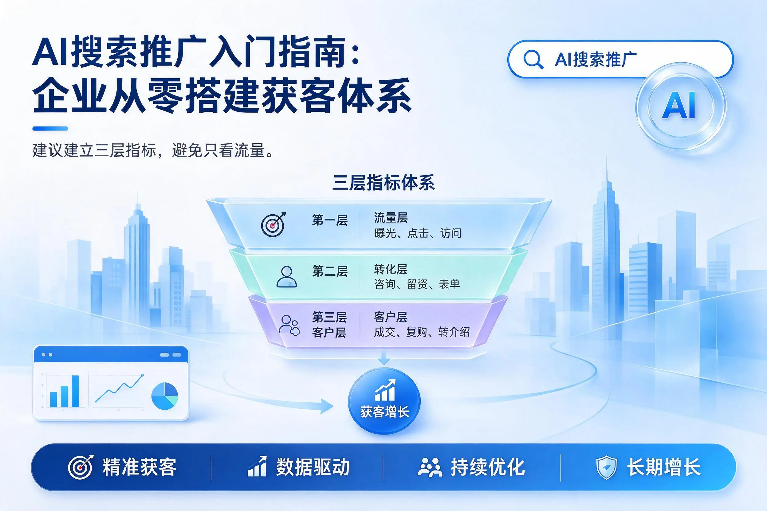 AI搜索推广入门指南：延安企业从零搭建获客体系